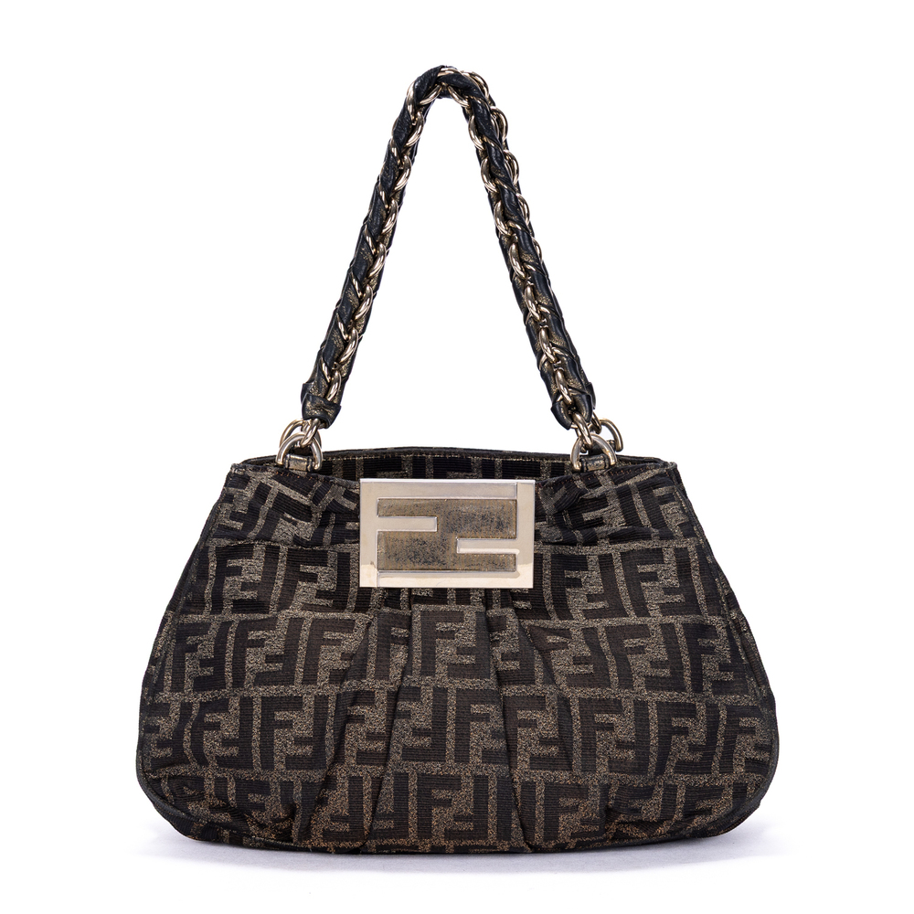Fendi Mia Tote Shimmer